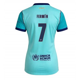 Barcelona Fermin Lopez #7 Tredje skjorte til dame 2026-27 Kortermet